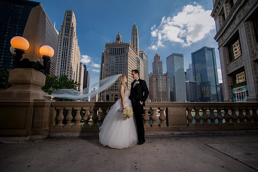 Congress hotel Chicago wedding / Tara & Jonhatan