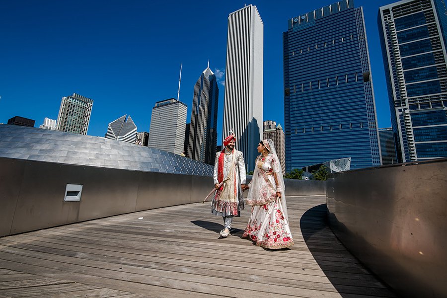 Chicago Indian wedding / Marmy & Dave