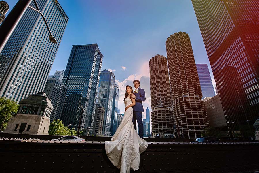 Royal Sonesta Chicago Wedding / Shereen & David