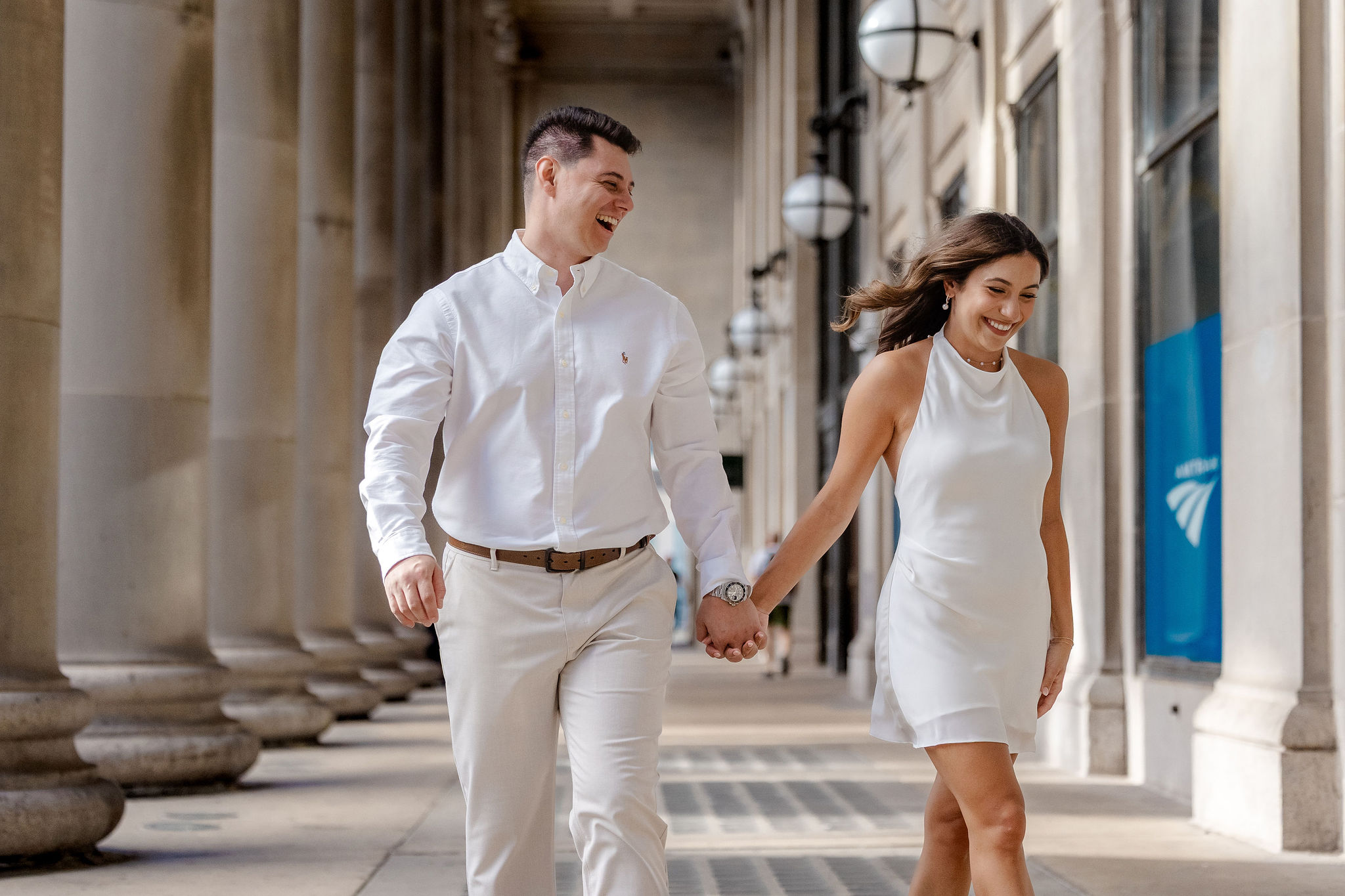 chicago downtown engagemet